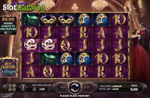 Οθόνη2. Masquerade (Eurasian Gaming) Κουλοχέρης