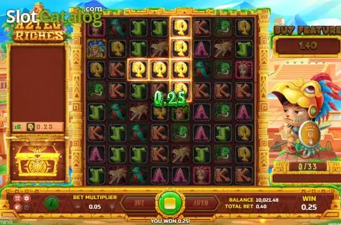 Οθόνη3. Aztec Riches (Eurasian Gaming) Κουλοχέρης