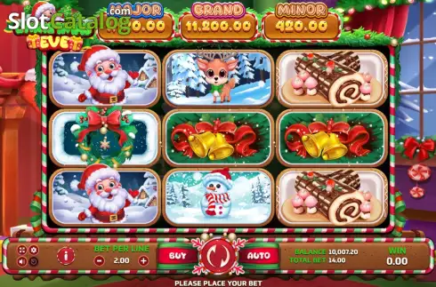 Οθόνη2. Christmas Eve (Eurasian Gaming) Κουλοχέρης 