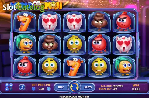 Οθόνη2. World of Emoji Κουλοχέρης
