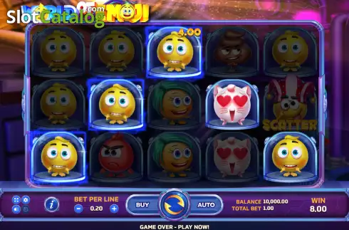 Οθόνη3. World of Emoji Κουλοχέρης