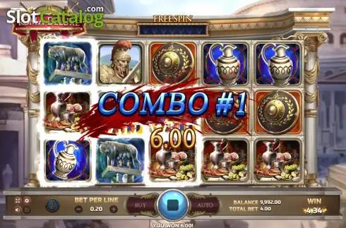 Οθόνη3. Roma Deluxe (Eurasian Gaming) Κουλοχέρης