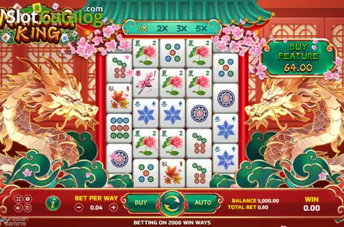 Οθόνη2. Mahjong King (Eurasian Gaming) Κουλοχέρης 