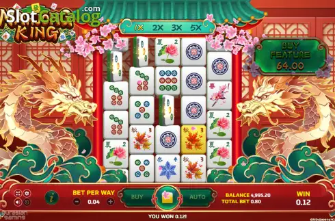 Οθόνη3. Mahjong King (Eurasian Gaming) Κουλοχέρης 