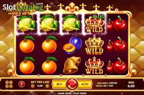 Οθόνη3. Fortune Crown Gold Gift Κουλοχέρης