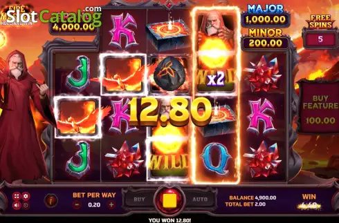 Οθόνη3. Fire Master Hold And Win Κουλοχέρης