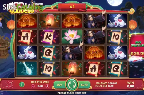 Οθόνη2. Moon Goddess (Eurasian Gaming) Κουλοχέρης