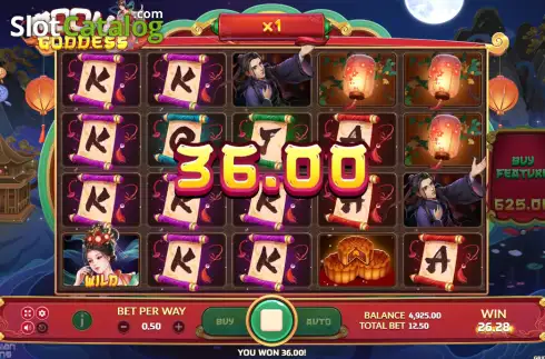 Οθόνη3. Moon Goddess (Eurasian Gaming) Κουλοχέρης