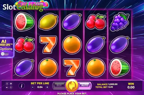 Οθόνη2. Hot Fruits AI Κουλοχέρης