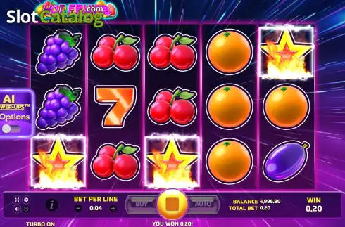 Οθόνη3. Hot Fruits AI Κουλοχέρης