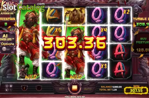 Οθόνη3. King of Ghosts AI Κουλοχέρης