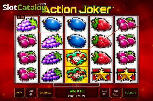 Οθόνη5. Action Joker Κουλοχέρης