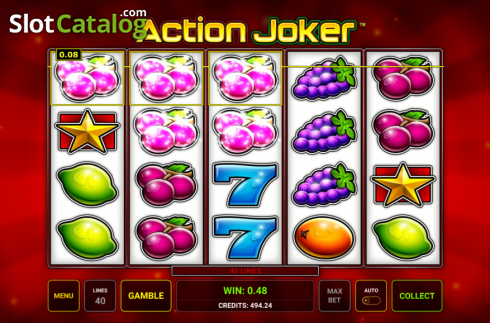 Οθόνη6. Action Joker Κουλοχέρης