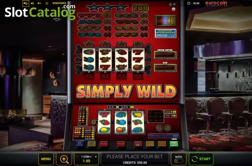 Οθόνη2. Simply Wild (Greentube) Κουλοχέρης