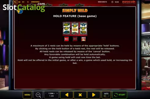 Οθόνη8. Simply Wild (Greentube) Κουλοχέρης
