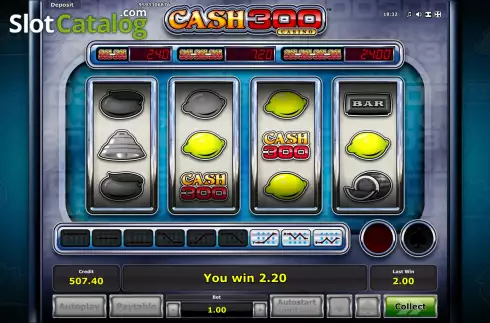 Οθόνη3. Cash 300 Casino Κουλοχέρης