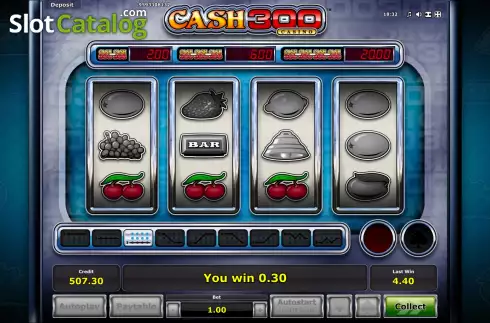 Οθόνη4. Cash 300 Casino Κουλοχέρης