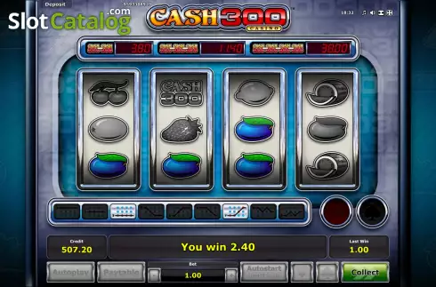 Οθόνη5. Cash 300 Casino Κουλοχέρης
