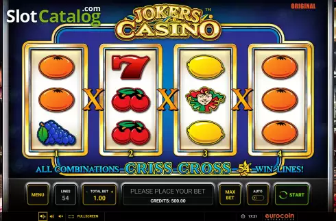 Οθόνη2. Jokers Casino Κουλοχέρης