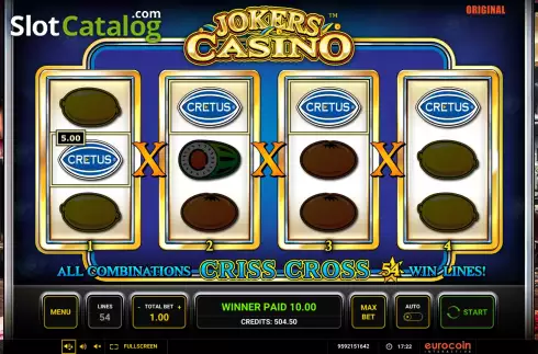 Οθόνη6. Jokers Casino Κουλοχέρης