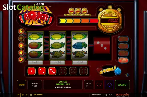 Οθόνη4. Multi Dice Κουλοχέρης 