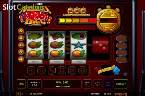 Οθόνη5. Multi Dice Κουλοχέρης 