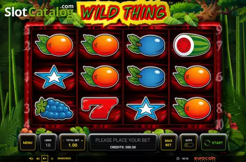 Οθόνη2. Wild Thing Κουλοχέρης