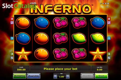 Οθόνη2. Inferno (Eurocoin Interactive) Κουλοχέρης