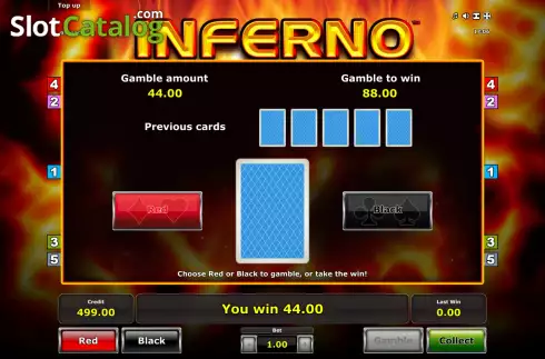 Οθόνη7. Inferno (Eurocoin Interactive) Κουλοχέρης
