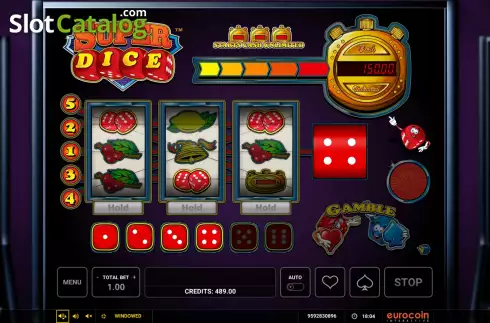 Οθόνη6. Super Dice Κουλοχέρης 