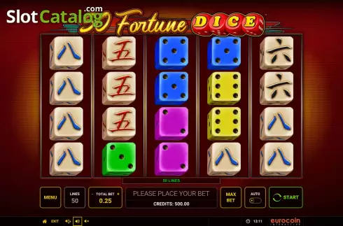 Οθόνη2. 50 Fortune Dice Κουλοχέρης
