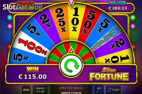 Οθόνη3. 5 Line Fortune (Eurocoin Interactive) Κουλοχέρης