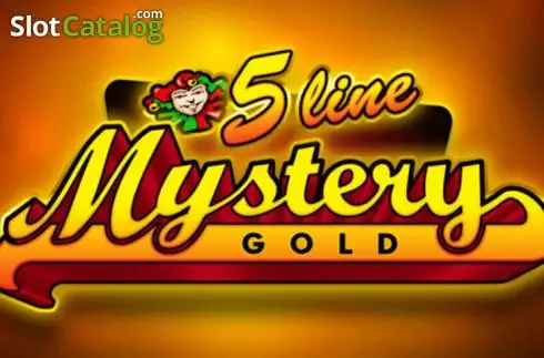 5 Line Mystery Gold Λογότυπο