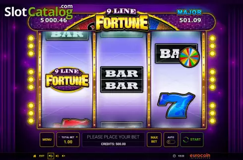 Οθόνη2. 9 Line Fortune Κουλοχέρης 