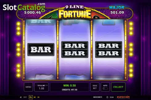 Οθόνη4. 9 Line Fortune Κουλοχέρης 