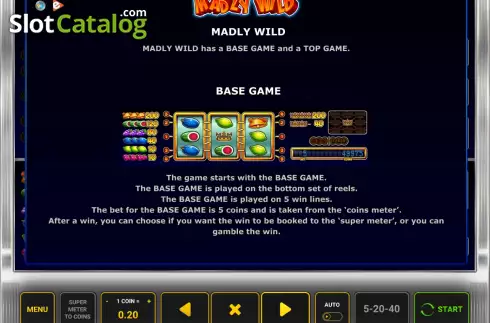 Οθόνη8. Madly Wild Κουλοχέρης