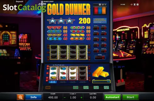 Οθόνη2. Gold Runner Κουλοχέρης
