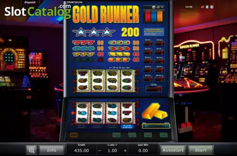 Οθόνη3. Gold Runner Κουλοχέρης