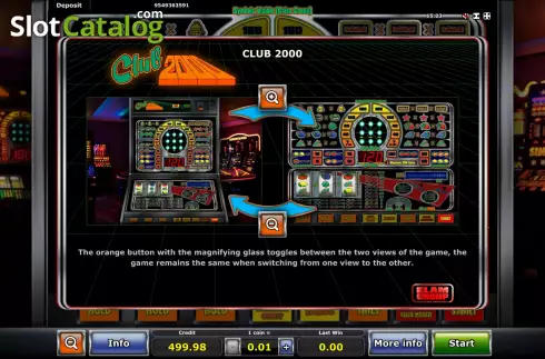 Οθόνη6. Club 2000 Casino Κουλοχέρης