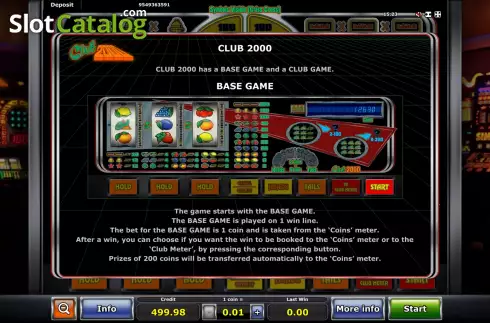 Οθόνη8. Club 2000 Casino Κουλοχέρης