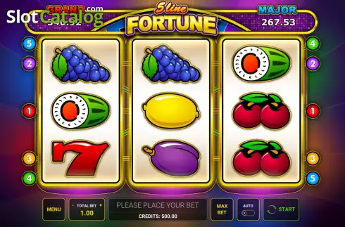 Οθόνη2. 5-Line Fortune Κουλοχέρης
