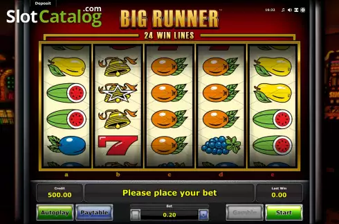 Οθόνη2. Big Runner Κουλοχέρης
