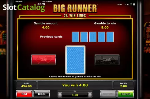 Οθόνη6. Big Runner Κουλοχέρης