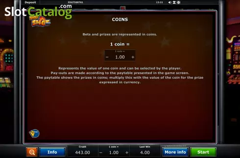 Οθόνη6. Hot Shot (Eurocoin Interactive) Κουλοχέρης