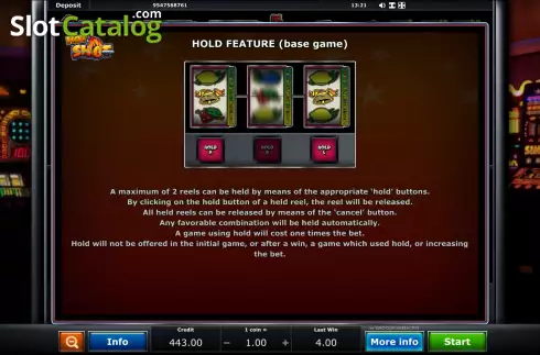 Οθόνη8. Hot Shot (Eurocoin Interactive) Κουλοχέρης