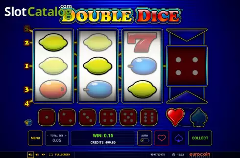 Οθόνη5. Double Dice Κουλοχέρης
