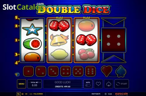 Οθόνη7. Double Dice Κουλοχέρης