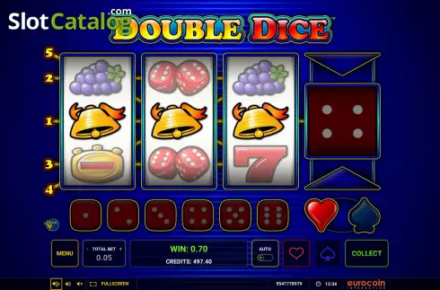 Οθόνη6. Double Dice Κουλοχέρης