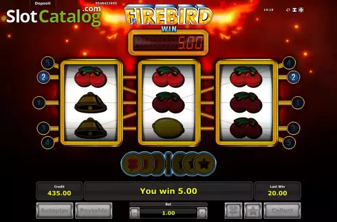 Οθόνη5. Firebird Κουλοχέρης