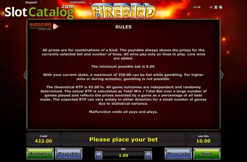 Οθόνη7. Firebird Κουλοχέρης
